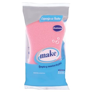 MAKE ESPONJA DE BAÑO ANATOMICA